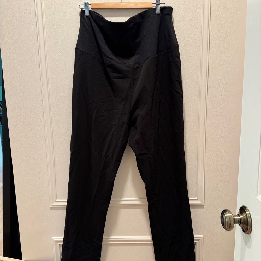 Black maternity trouser